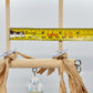Ombre Mint & White Wood Swing