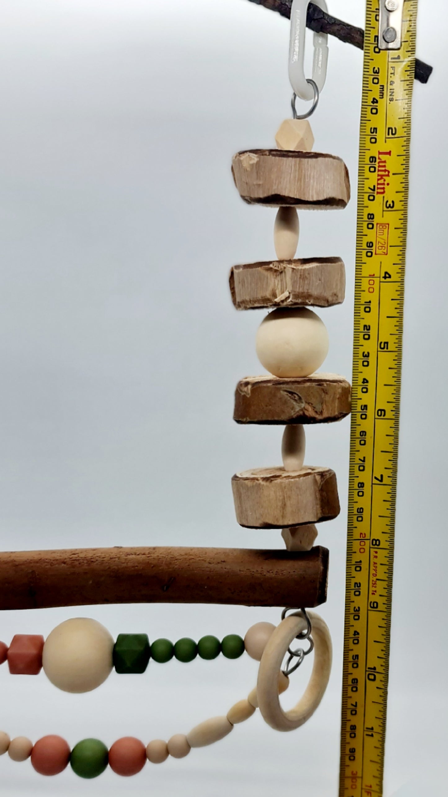 Earthy Toned Natural Timber Swing