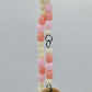 Ombre Pink & Cream Double Strand Toy