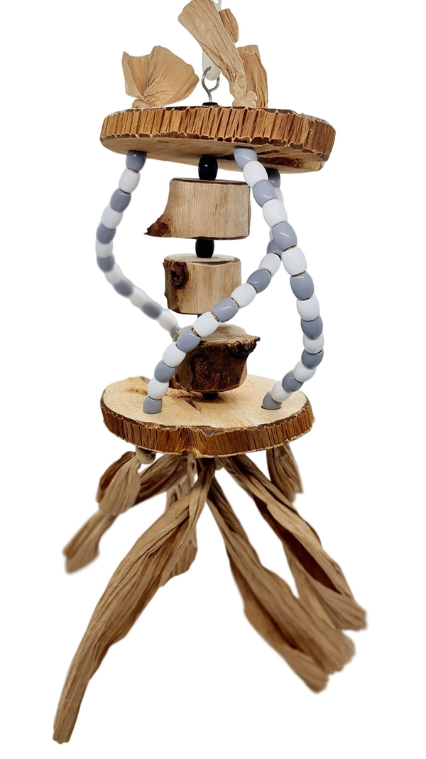 Triple Helix Beady Toy