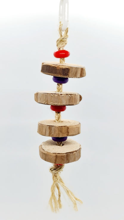 Pancake 🥞 Sliced Timber Red & Purple Smarties Toy