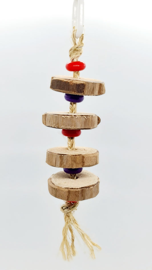 Pancake 🥞 Sliced Timber Red & Purple Smarties Toy