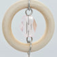 Crystally Stars Pink & Timber Ring Toy