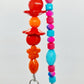 Fluoro Pink/Blue/Orange/Red Double Stranded Toy