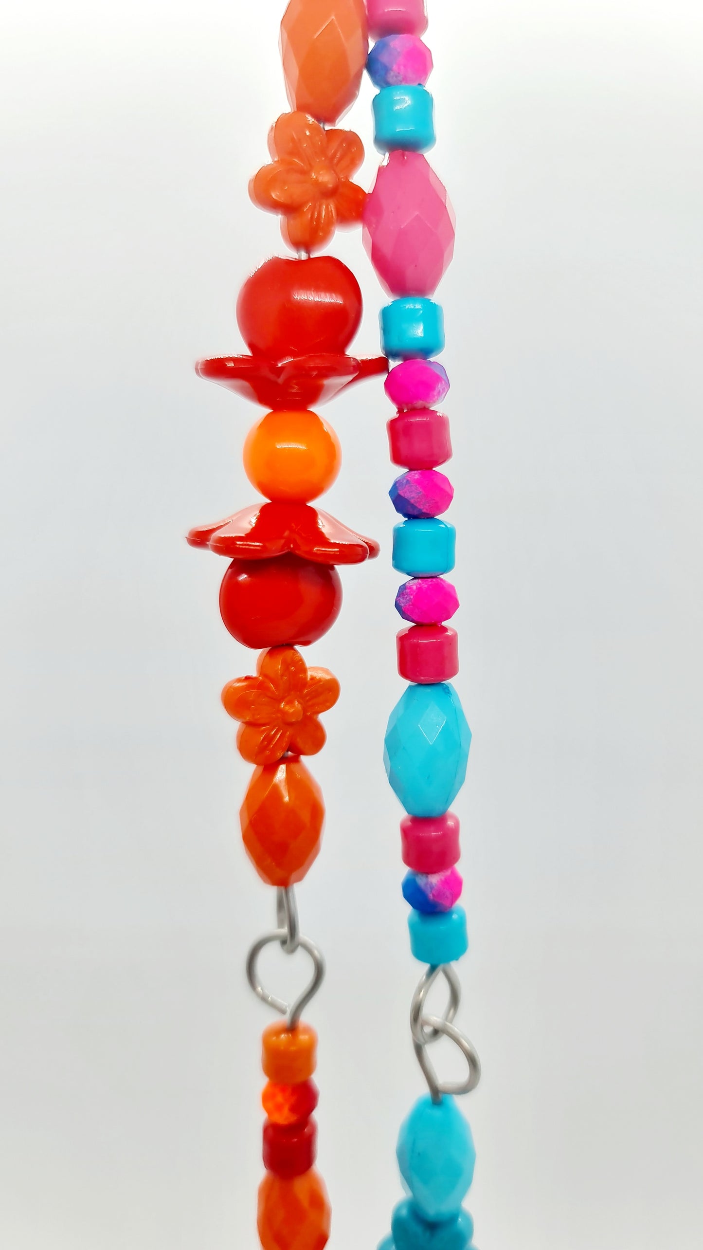 Fluoro Pink/Blue/Orange/Red Double Stranded Toy