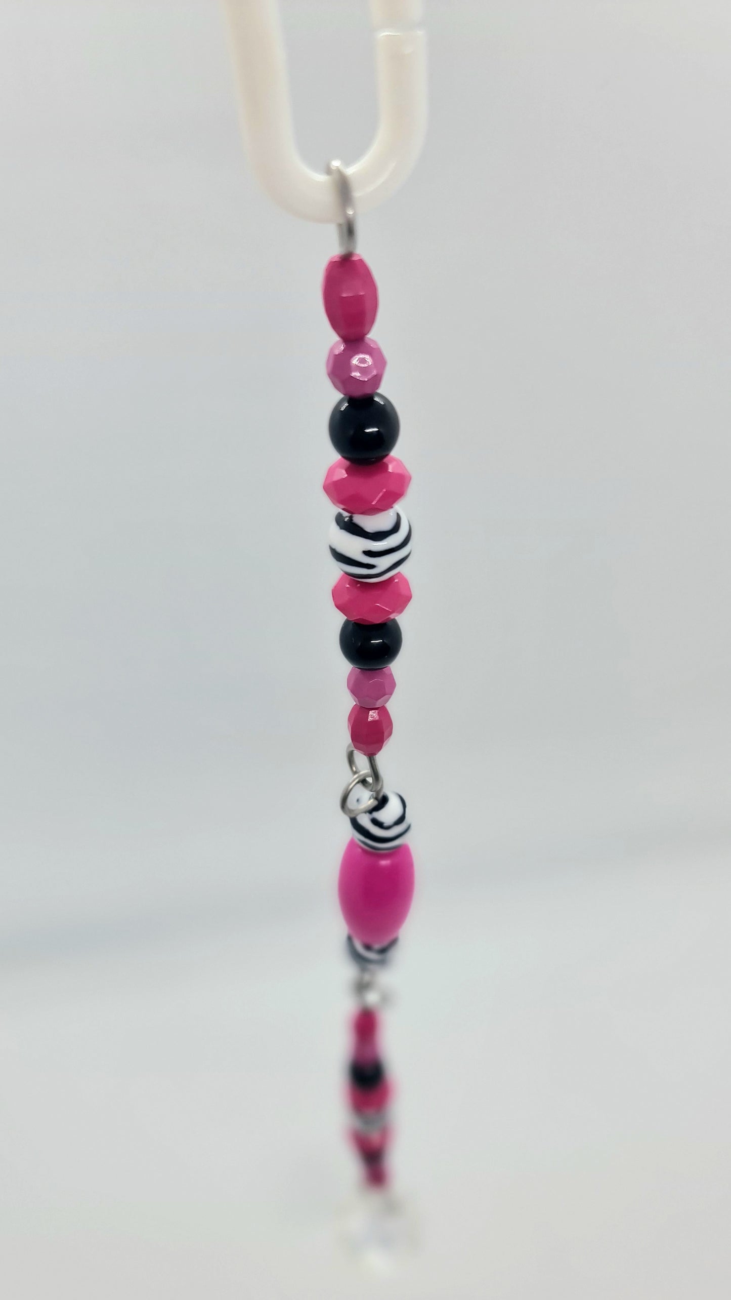 Hot Pink & Zebra Stripes Jointed Toy