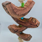 Crescent Pumpkin Sliced Timber Aqua/Green Toy