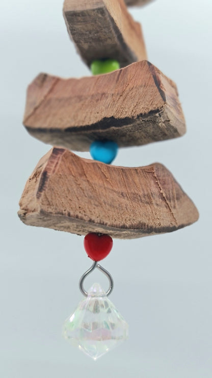 Rainbow Pineapple Chunks Timber Toy