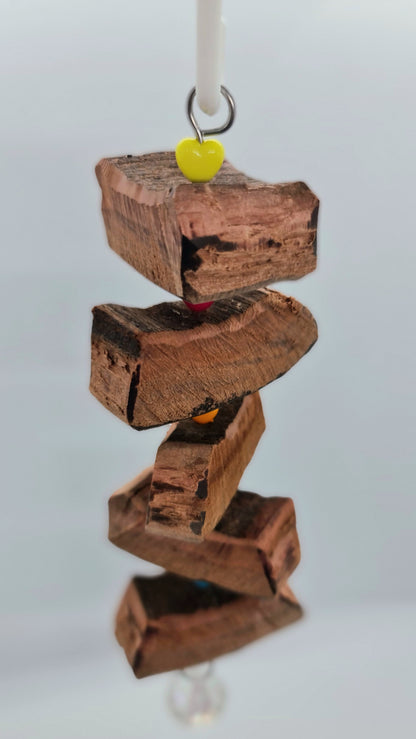 Rainbow Pineapple Chunks Timber Toy