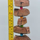 Rainbow Pineapple Chunks Timber Toy