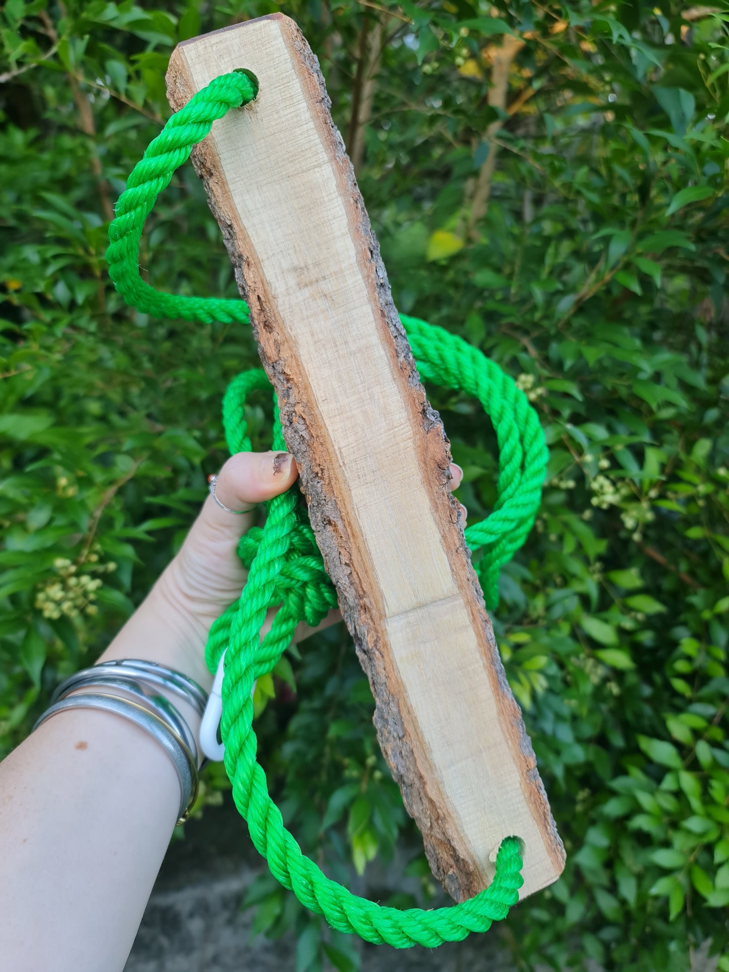 Large Green Rope Casuarina Chicken Swing