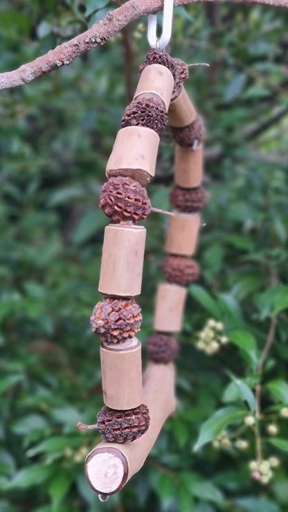 Natural Timber Swing Medium