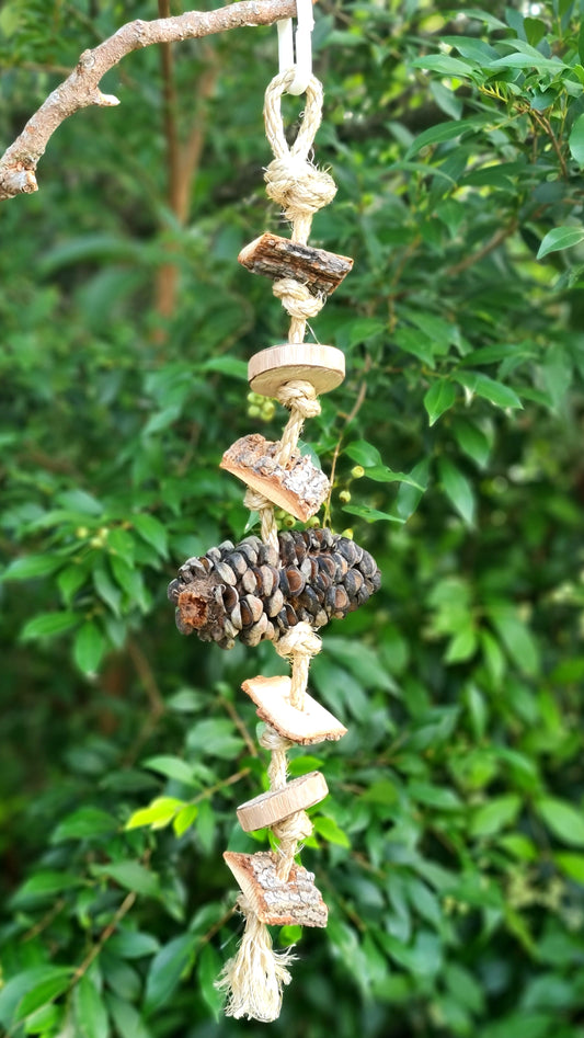 Banksia & Timber Bits Forest Shreddable Sisal Rope Toy