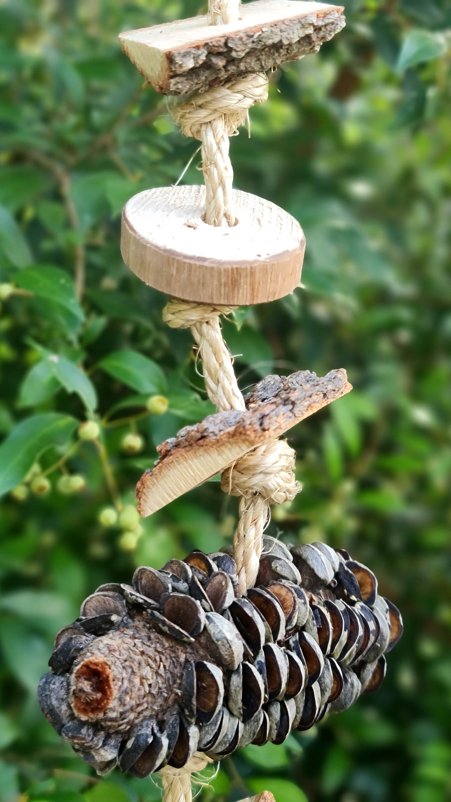 Banksia & Timber Bits Forest Shreddable Sisal Rope Toy