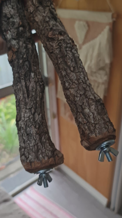 Ironbark 45cm x 3/3.5cm Bolt On Perches x 2