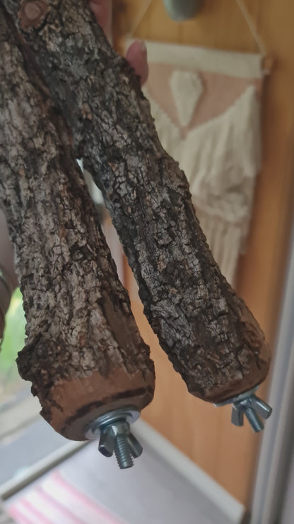 Ironbark 45cm x 3.5/4cm Bolt On Perches x 2