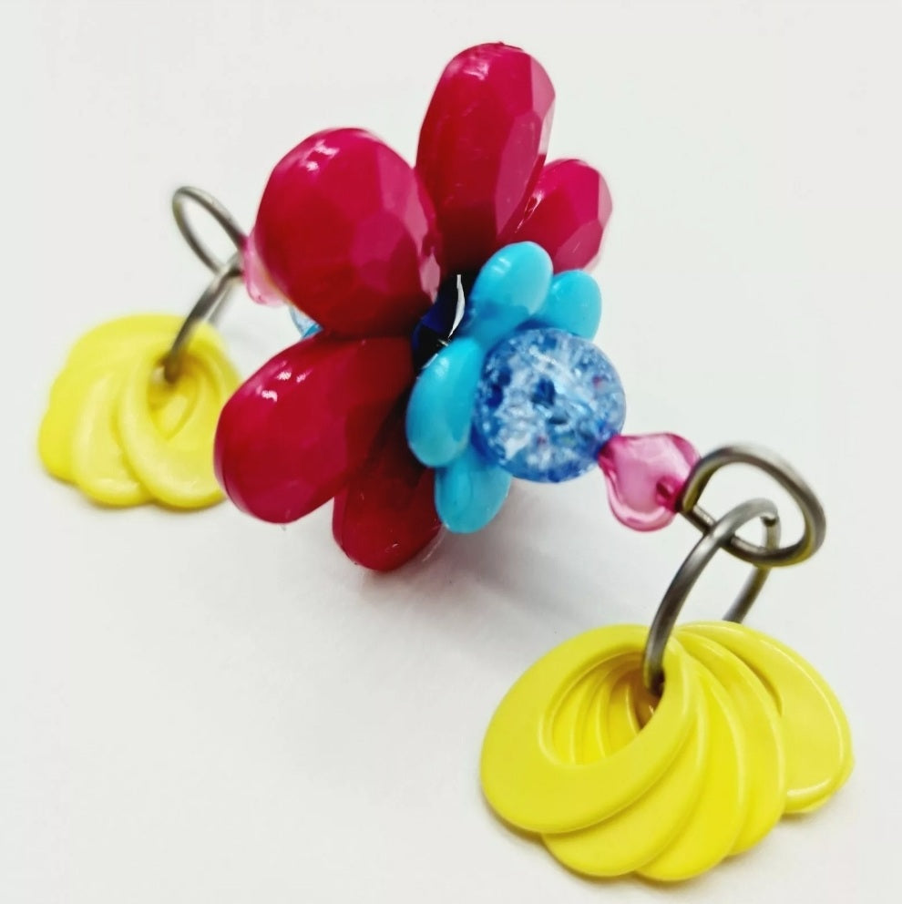 Bright Flowers Foot Toy