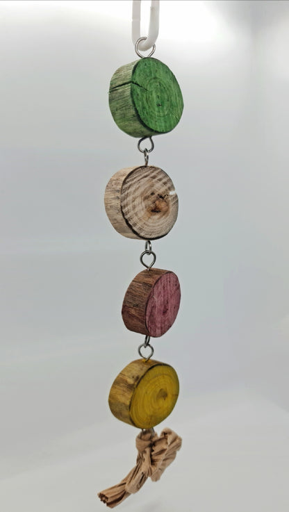 Rainbow Food Dyed Forest Shreddable Jointed Toy