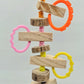 Timber Shapes & Links Chain Toy