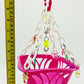 Foraging Toy Basket - Pink